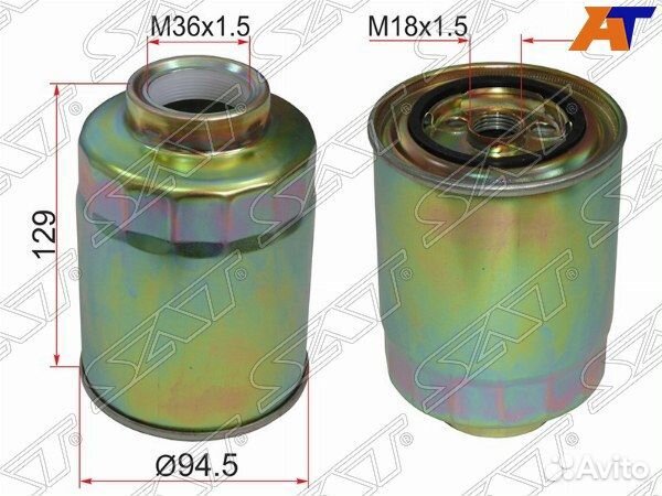 Фильтр топливный toyota hiace