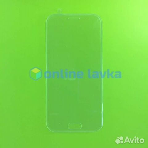 Защитное стекло для Samsung A5 2017 (установка по