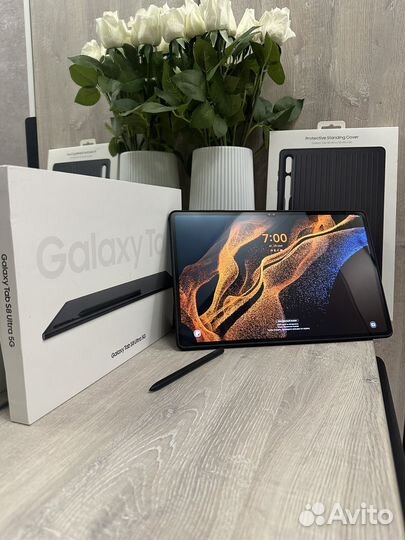 Samsung galaxy tab s8 ultra 5g + оригинал чехол