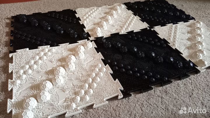 6 пазлов ортопедического коврика Ортодон