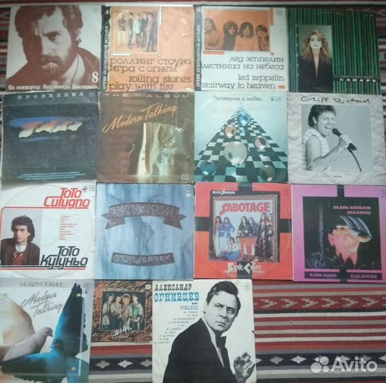 Виниловые пластинки СССР