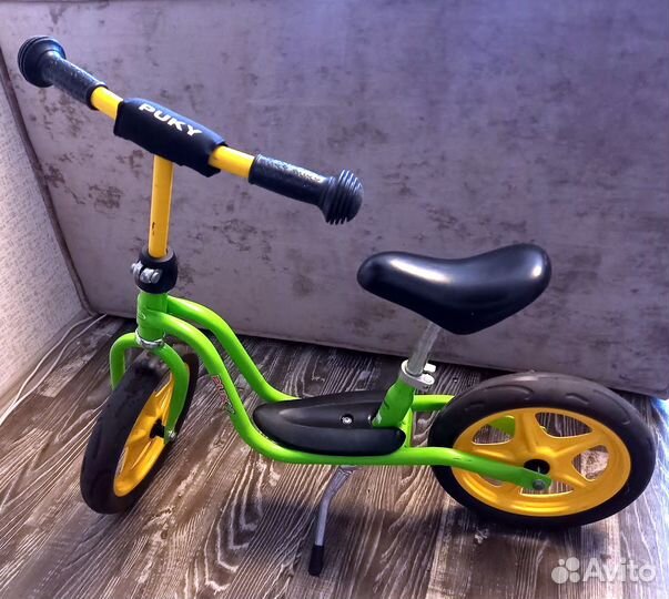 Беговел puky LR 1 EVA зеленый (салатный)