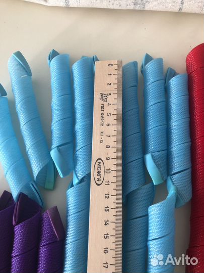 Бигуди мягкие для спиральных локонов