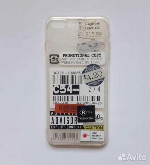 Чехол для iPhone 7 Plus/8 Plus, прозрачный