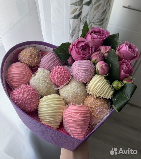 Клубника в шоколаде набор