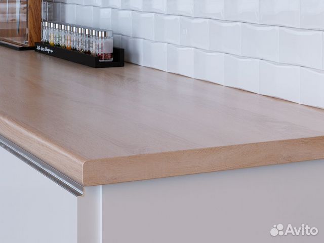 Столешница 3.8 см 160 см. Дуб сонома