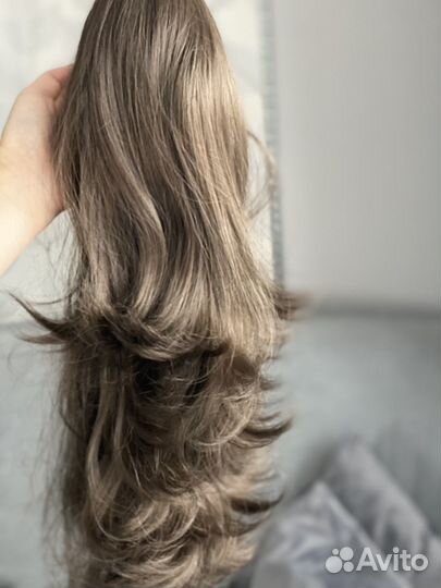 Шиньон русый 7