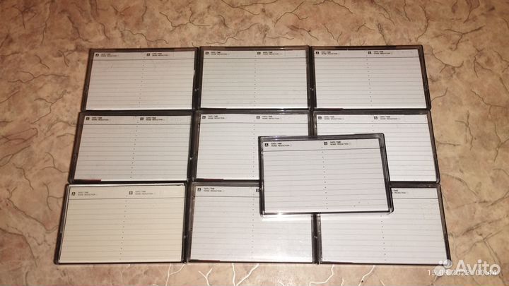 Аудиокассеты TDK D90. 10 шт