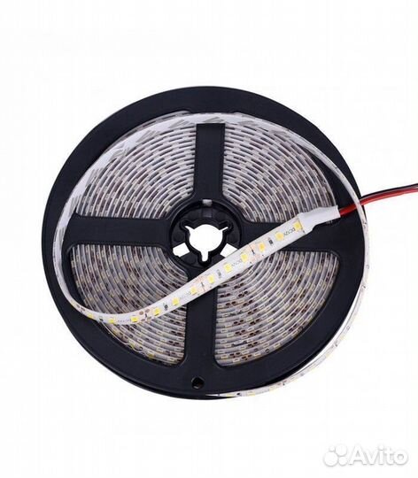 Светодиодная лента, 120д/м,12В,IP65. Зеленая