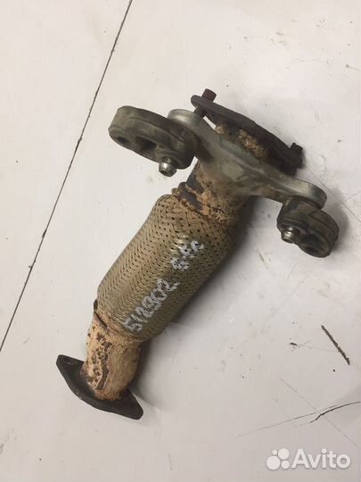 Приемная труба глушителя гофра (Hyundai Santa Fe)