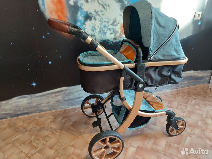 Коляска 2 в 1 Luxmom