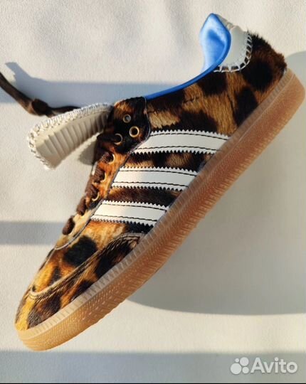 Adidas samba wales bonner leopard оригинал