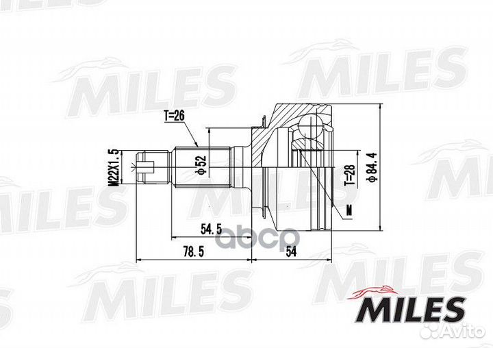 GA20157 GA20157 Miles
