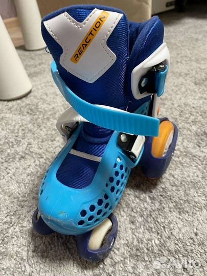 Роликовые коньки детские раздвижные 29-32