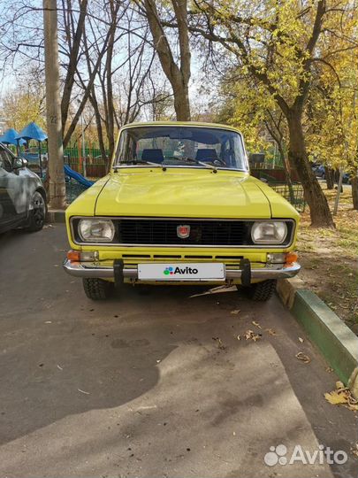 Москвич 2140 1.5 МТ, 1980, 37 500 км