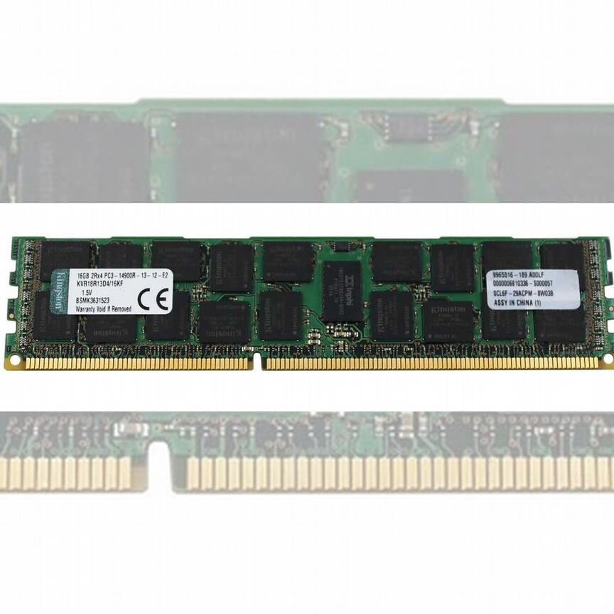 [KVR18R13D4/16KF] Оперативная Память Kingston Ddr3 Kvr18r13d4/16kf