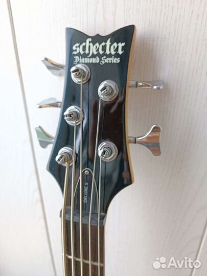 Бас гитара Schecter Deluxe-5 (актив, новая)