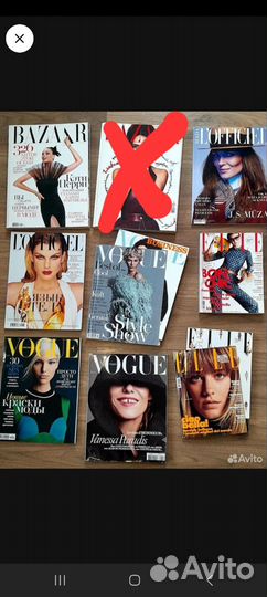 Журналы vogue elle bazaar мода и красота