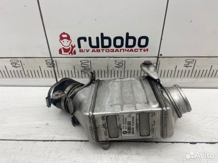 Интеркулер правый Bmw X5 E70 LCI N63B44A 2013