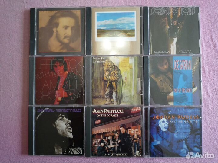 Компакт диски CD фирменные, 360 шт