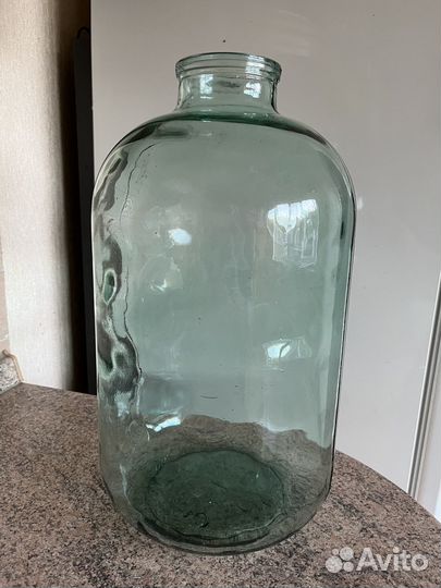 Банка бутыль стеклянная 10 литров