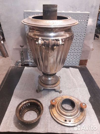 Самовар на дровах.кольчугино.47 см высота