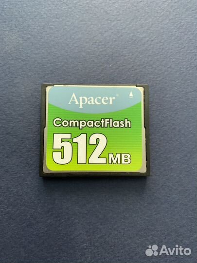 Карта памяти Apacer Compact Flash 512 mb
