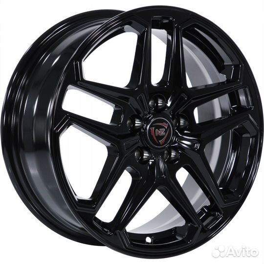 R16 5x114,3 6,5J ET45 D67,1 NZ Wheels R-04 black
