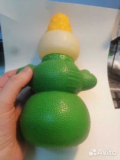 Пластмассовая игрушка Снеговик 19см