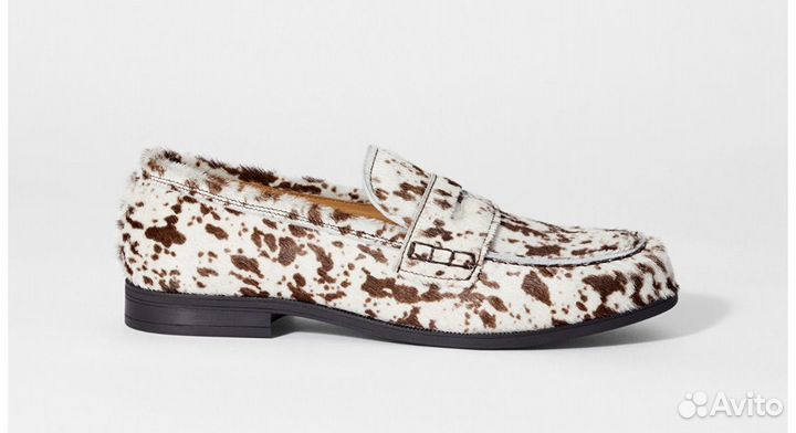 Лоферы otherstories коровий принт