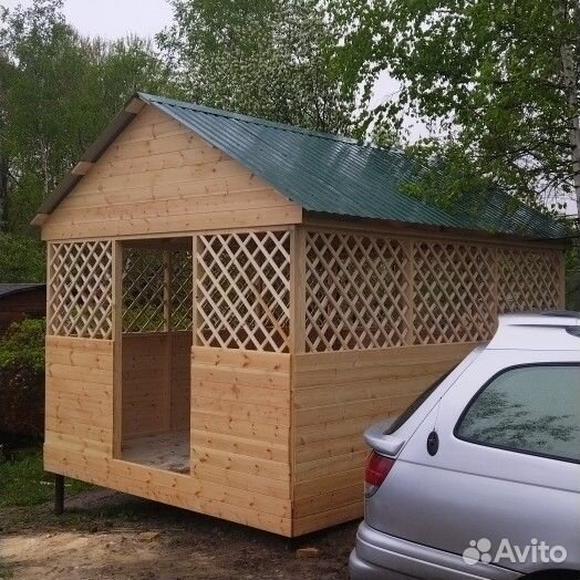 Хозблок, беседка