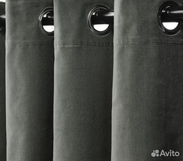 Гардины Икеа Санела серые, упаковка не открыта