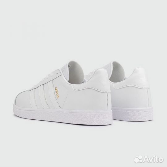 Кроссовки мужские Adidas Gazelle All White