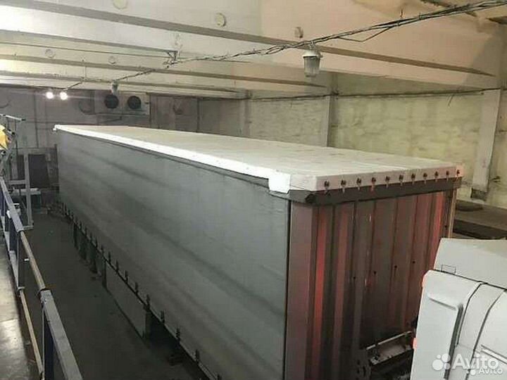 Сдвижная крыша на полуприцеп. Тент