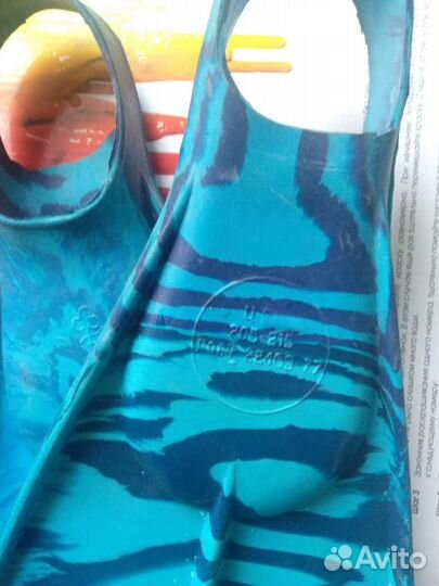 Ласты для плавания детские Малютка, бу