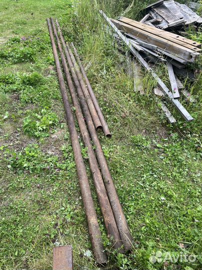 Труба круглая для забора