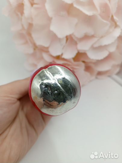 Елочная игрушка Девочка с муфтой СССР (нчк)