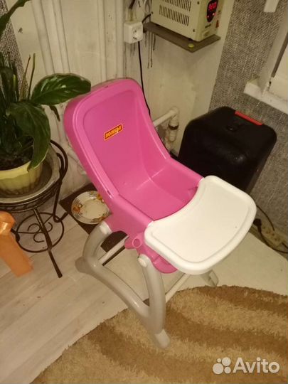 Стул для кормления куклы