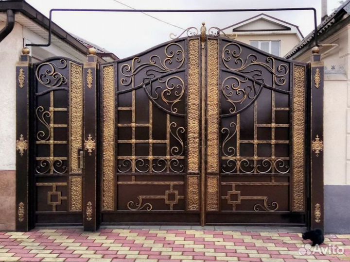 Кованные ворота