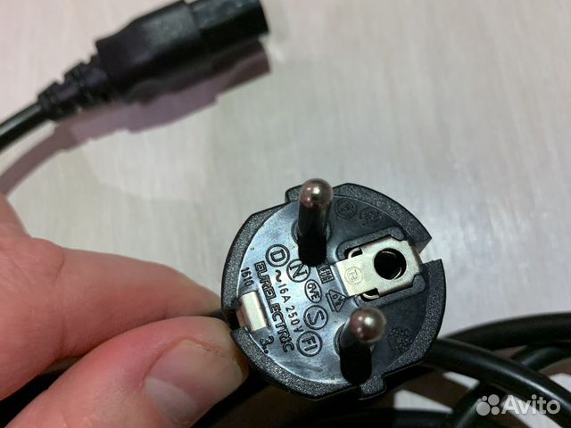 Силовой сетевой кабель 220 В V eurelectric