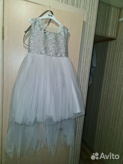 Платье для девочки 128-134