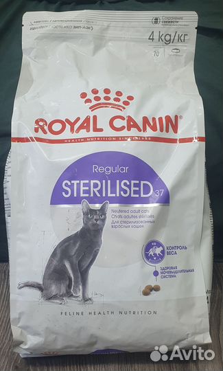 Royal canin 37 sterilised 4 кг