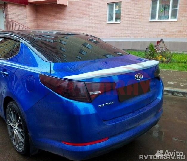 Лип-спойлер Performance для Kia Optima 3 (Дорест.)