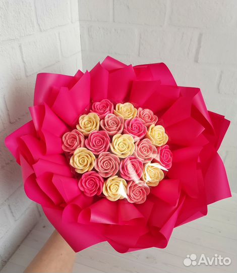 Букет из шоколадных роз