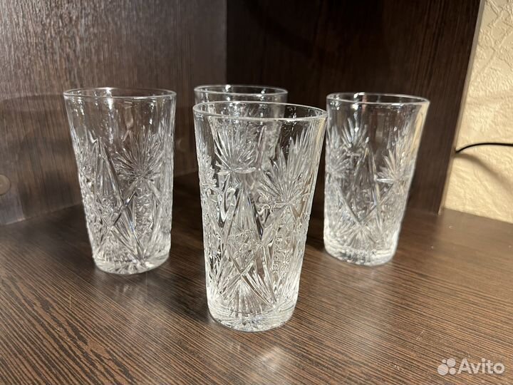 Хрустальные стаканы СССР
