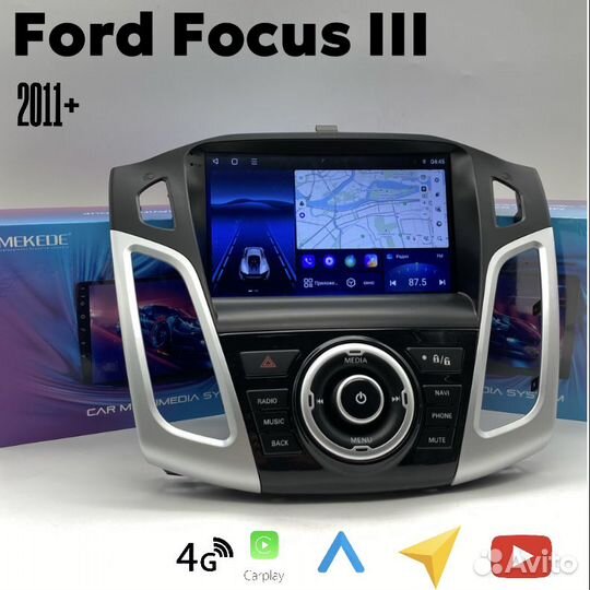 Магнитола 4/64 Ford Focus 3 2011+ Mekede TS18