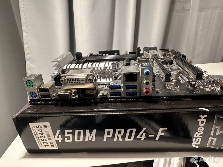 Материнская плата AsRock B450M Pro4-F