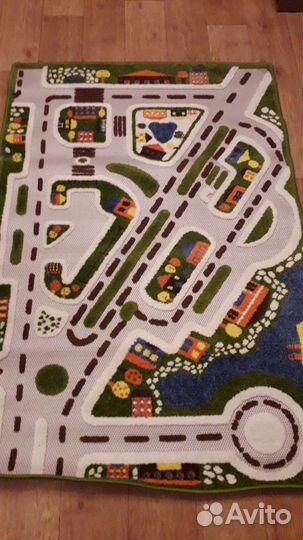 Ковер детский с дорогами