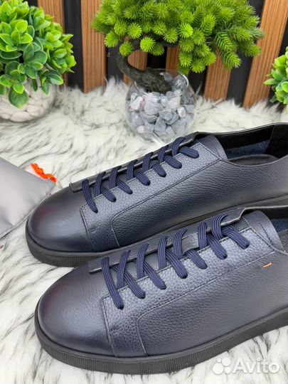 Кроссовки мужские santoni