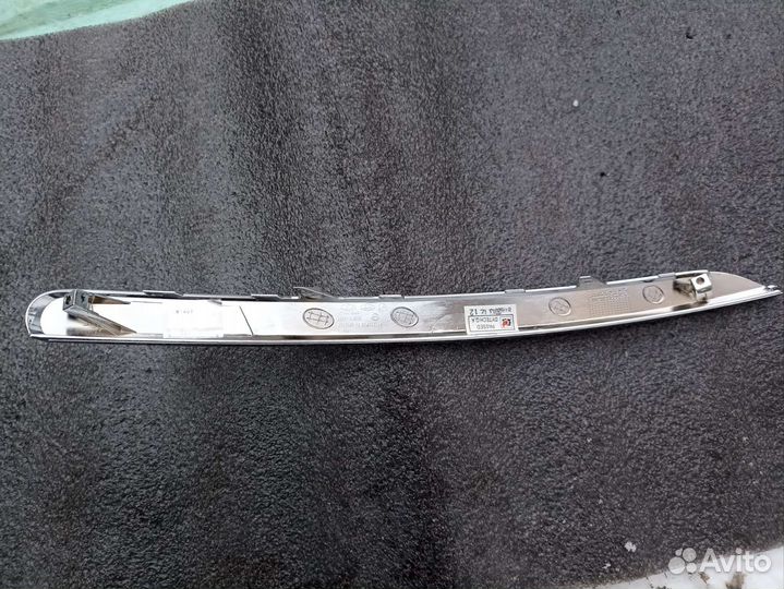 Молдинг бампера переднего левый Kia Sportage 3